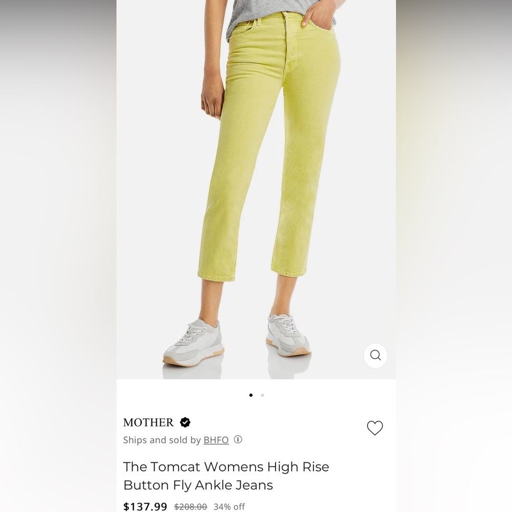 Mother jeans tomcat
